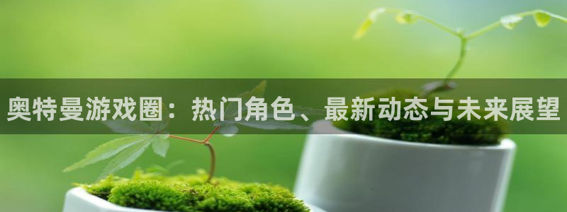 辉达娱乐网页版地址：奥特曼游戏圈：热门角色、最新动态与未来展