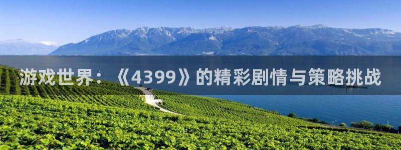 辉达娱乐网页登录入口下载：游戏世界：《4399》的精彩剧情与